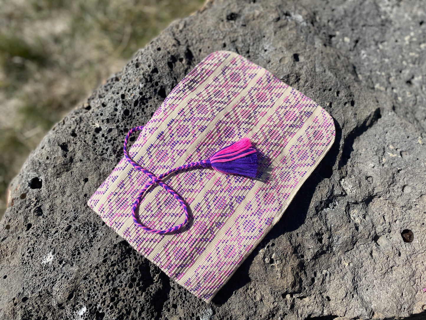 Handwoven Eco-friendly Artisan Utensil Wrap