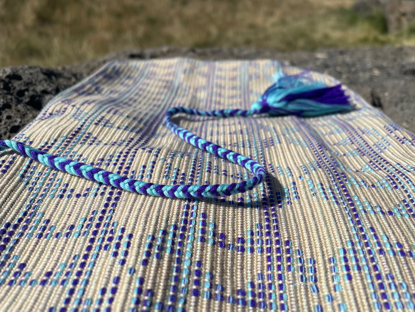 Handwoven Eco-friendly Artisan Utensil Wrap