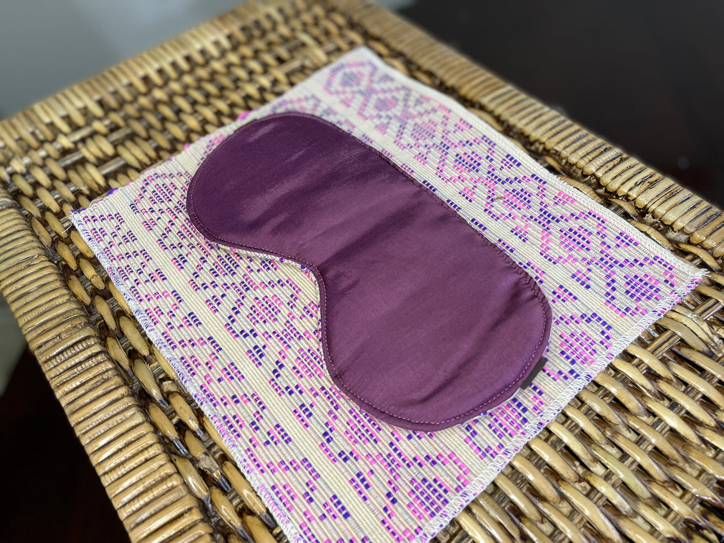 The "Weekender" Travel Accessory Trio with Cosmetic Bag, Jewelry Clutch, and Silky Eye Mask