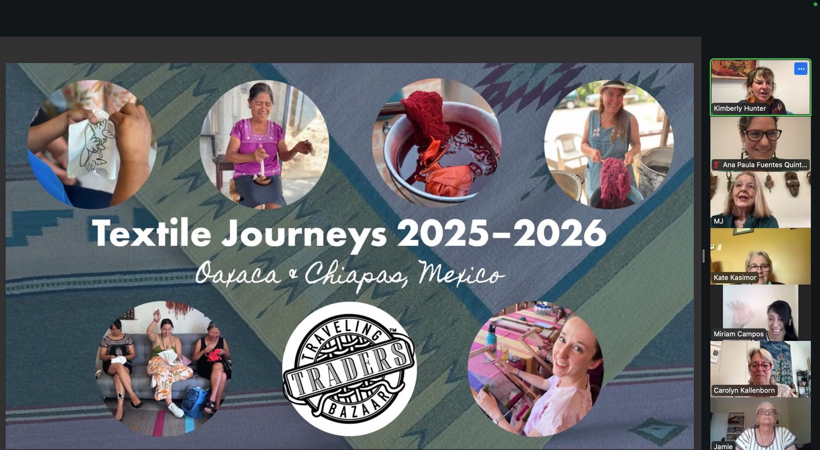 Load video: Info call for 2025/ 2026 artisan immersions in Oaxaca and Chiapas, Mexico